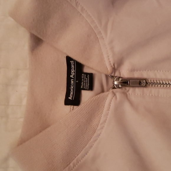 Lightweight nude bomber jacket american apparel - Picture 2 of 3